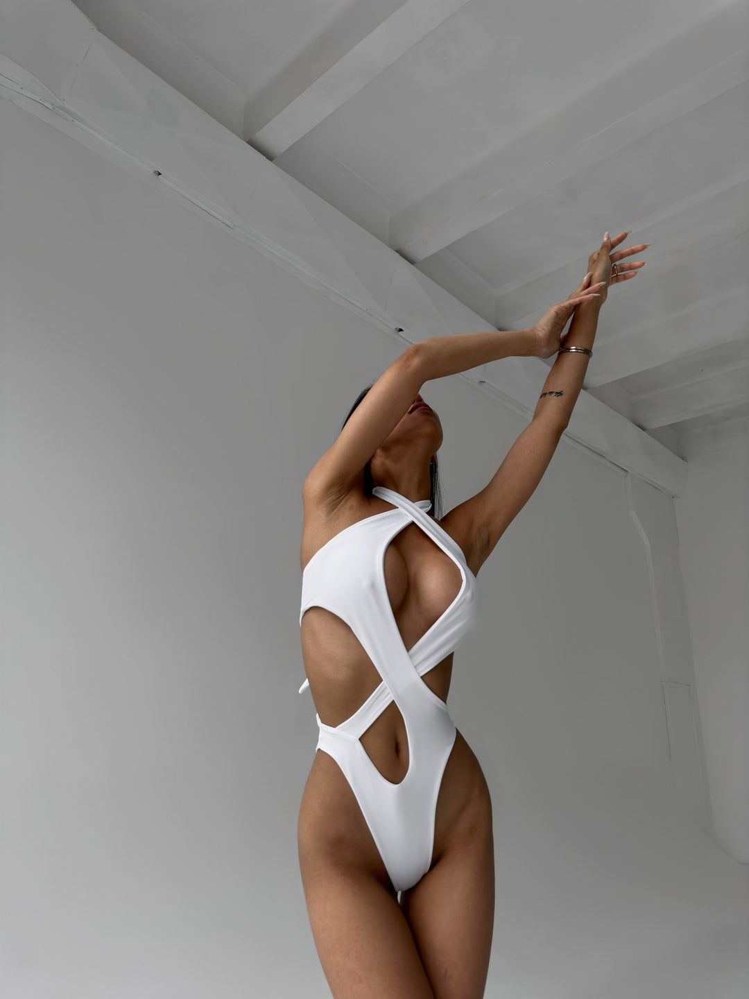 Maldives One Piece in White