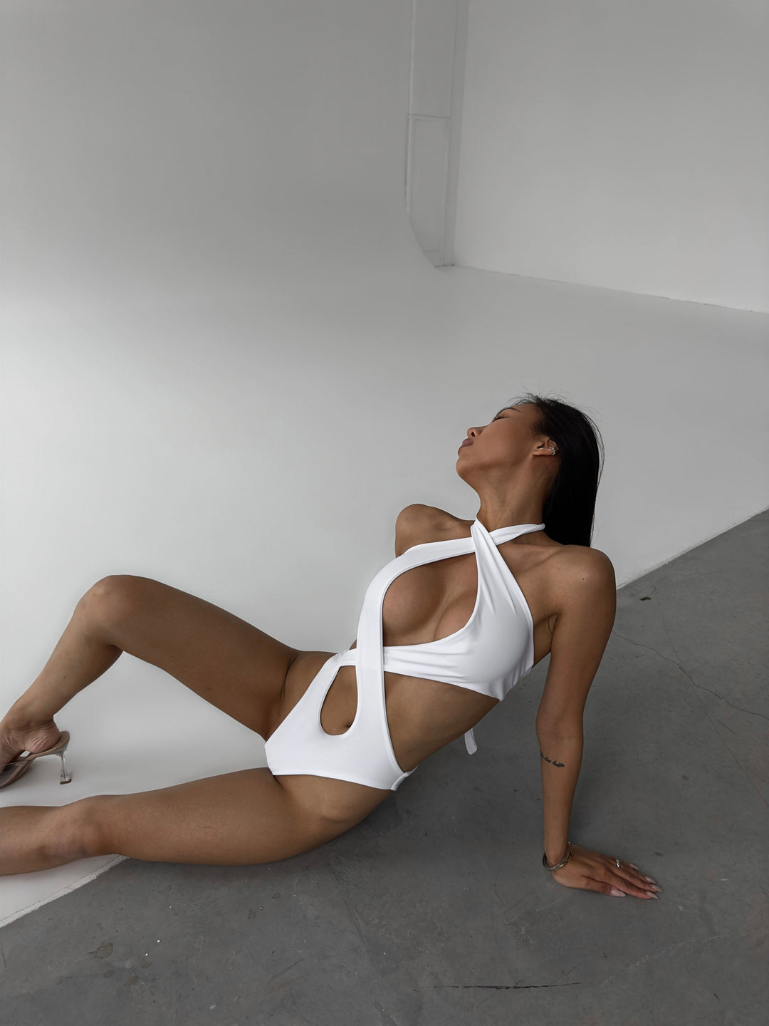 Maldives One Piece in White