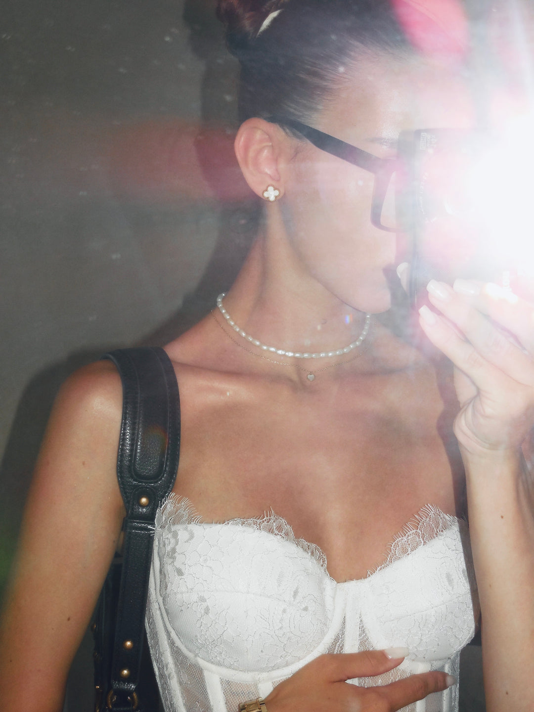 Passion Lace Corset in White